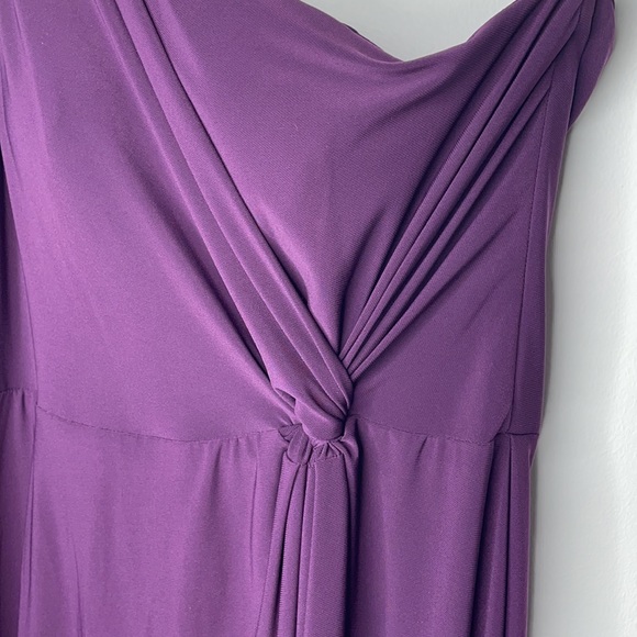 Anthropologie BHLDN One Shoulder Brixen Jersey Dress - Picture 4 of 15